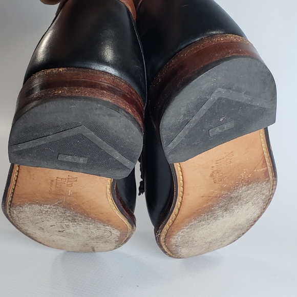 Allen Edmonds Men's Black & Brown Leather Loafers Shoes Size 8.5 Made in… - Picture 15 of 16